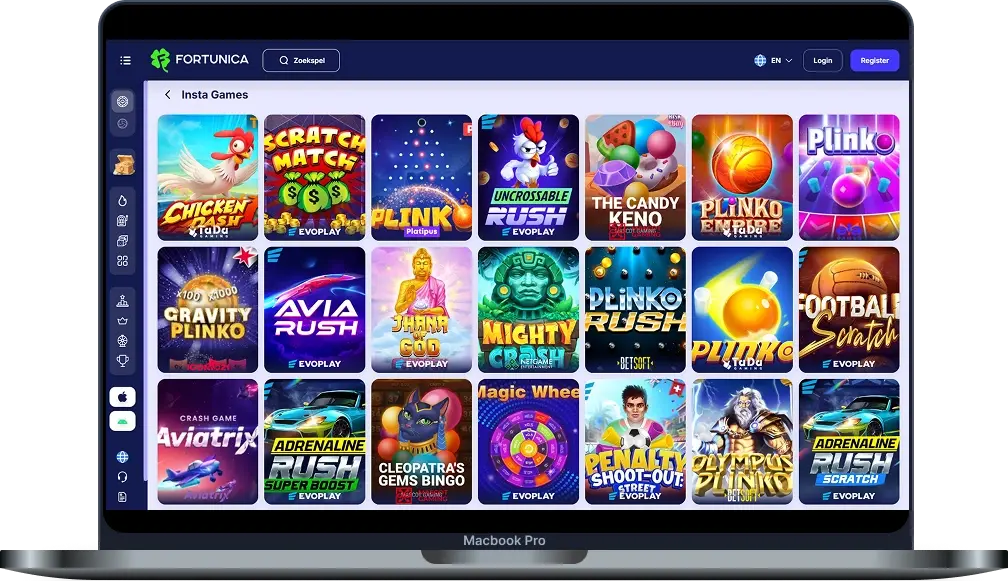 Fortunica Casino Insta Games